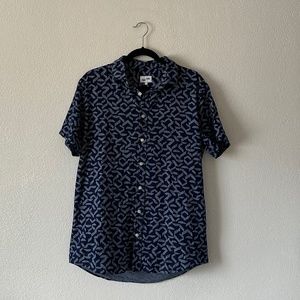 NWOT Frank & Oak Short Sleeve Button Up - Men's L
